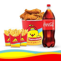 Combo Balde Copacabana 12 Presas