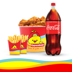 Combo Balde Copacabana 8 Presas